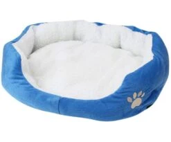 Pet Bed For Dogs And Cats, Cozy Dog Pillow With Winter Cover, All-seasons Dog Kennel