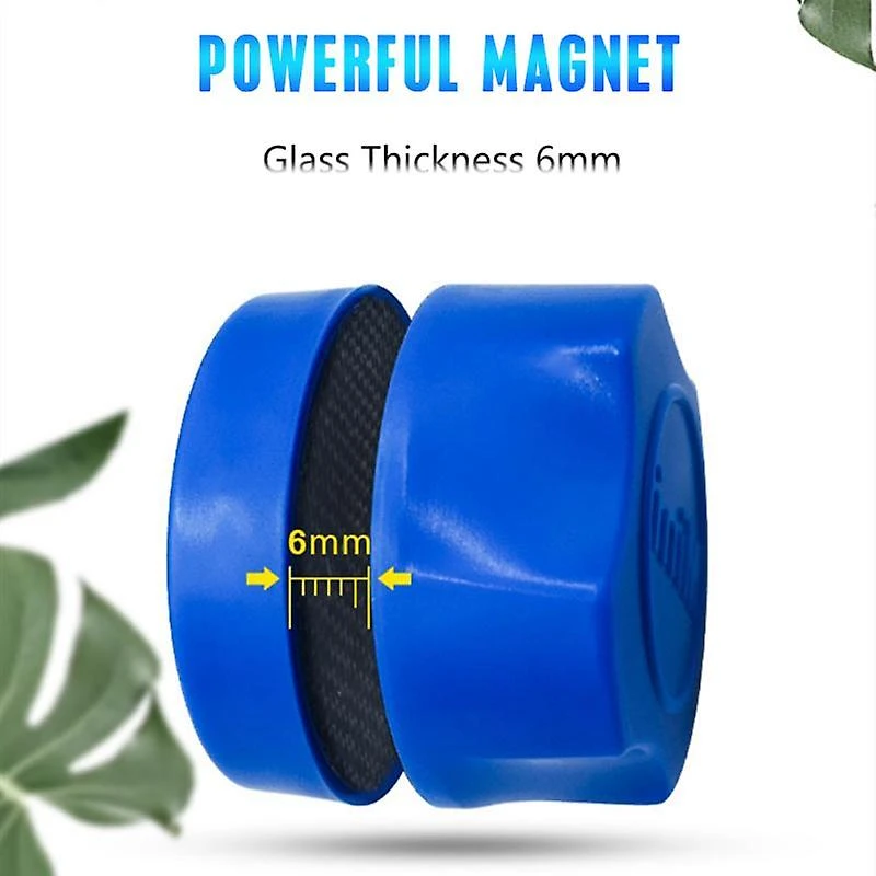 Aquarium Magnetic Brush Algae Scraper Curve Glass Cleaning Tools Fish Tank Accessories Black - Image 2