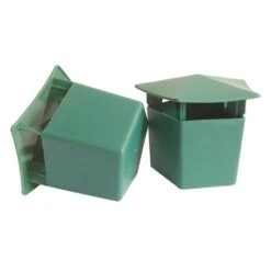 Green Plastic Snail Slug Trap Catcher Cage House Farm Protector Box Snail Cage