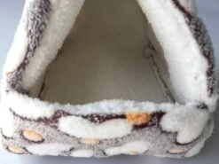 Hamster Hammock For Cage, Plush Hanging Bed For Small Animals Guinea Pig Nest Bedding Hideout For Sq