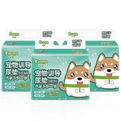 Non-woven Fabric Wood Pulp Pet Training Diaper Water Proof Strong Absorption Instant Solidification S