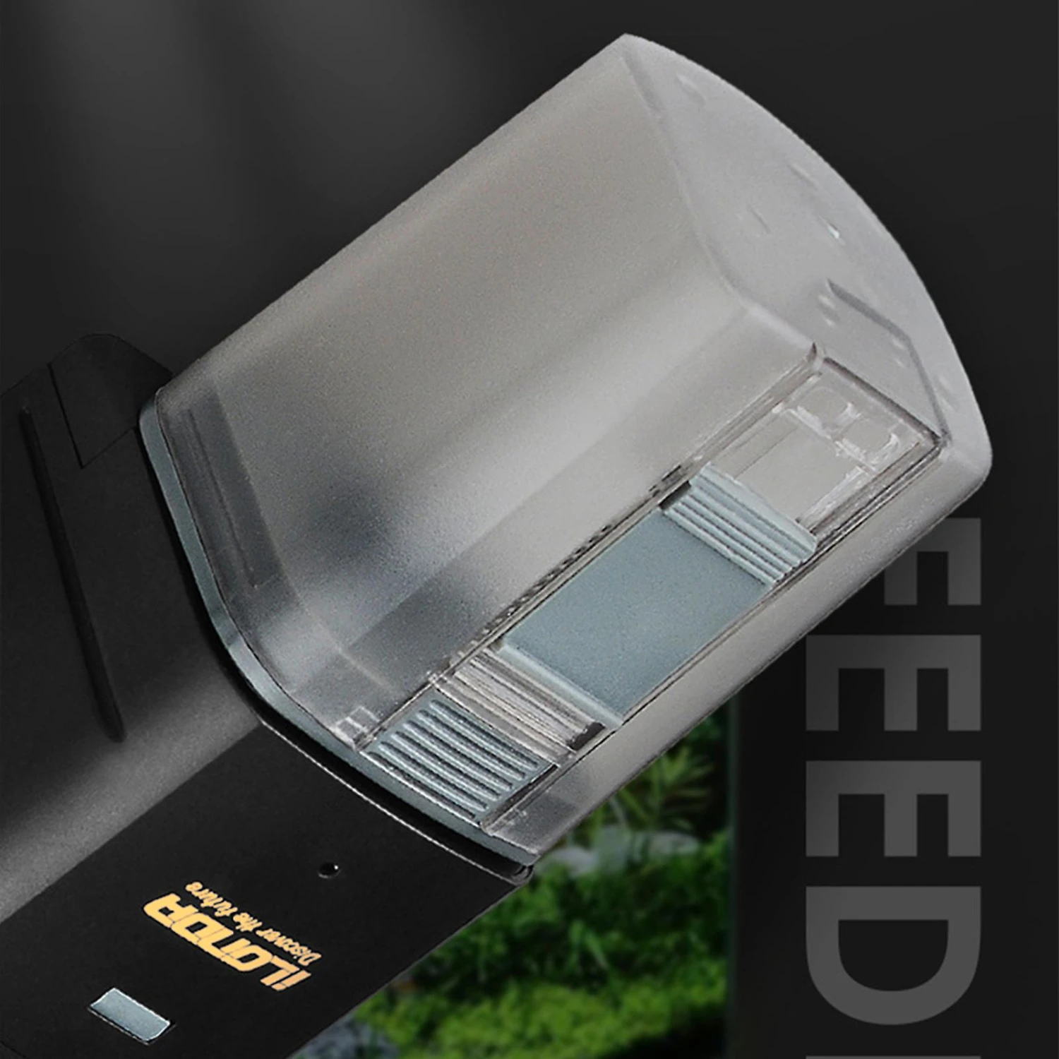 Automatic Fish Feeder Battery Aquarium Food Dispenser Large Feed Bucket - Image 2