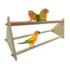Chicken Wooden Perch Large Bird Stand Wood Training Toys For Birds Play Rest