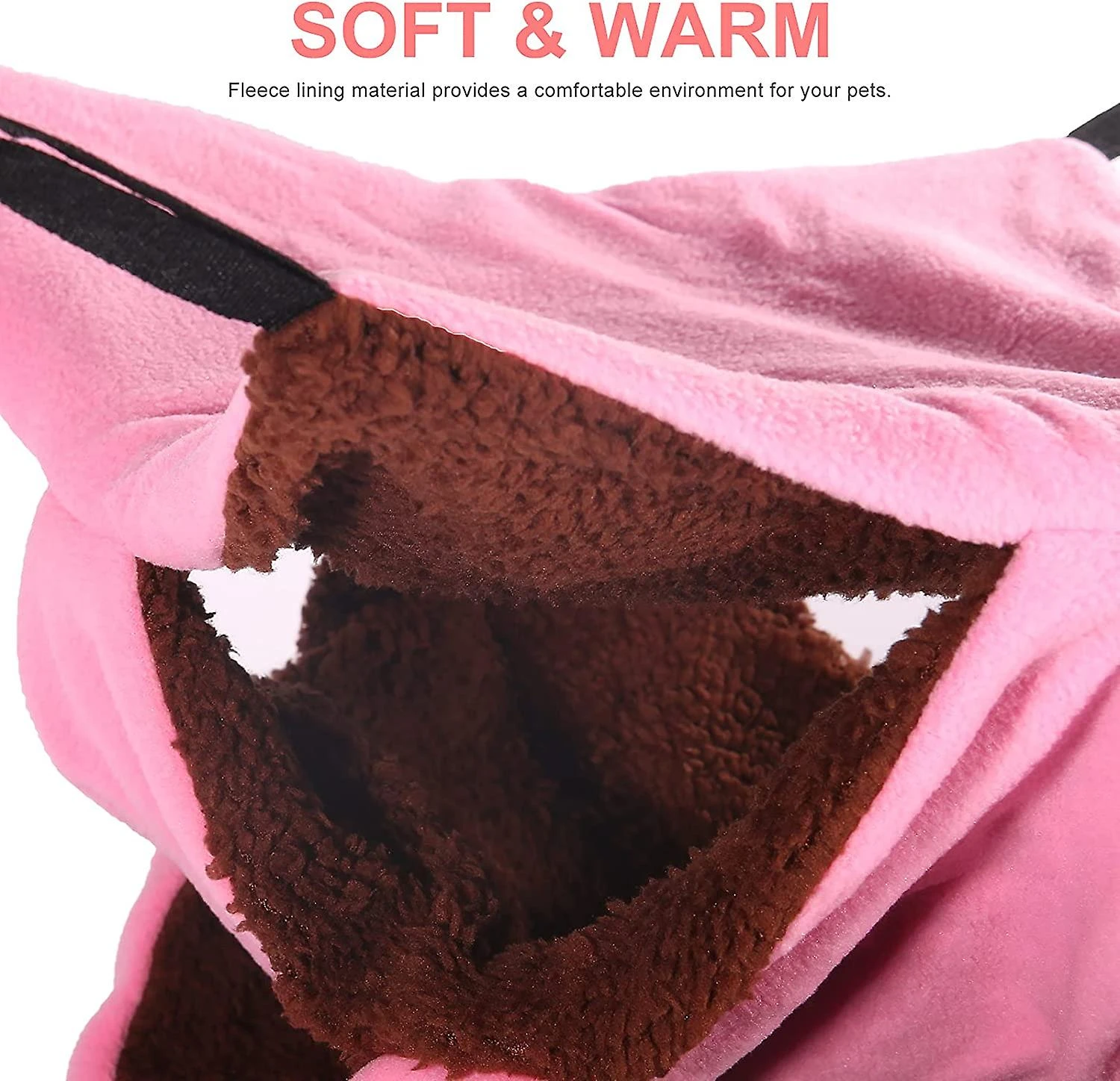 2024 Small Pet Hammock, 3 Layer Pet Hammock, Ferret Hammock, Rodent Hammock, Small Animal Bed - Image 4