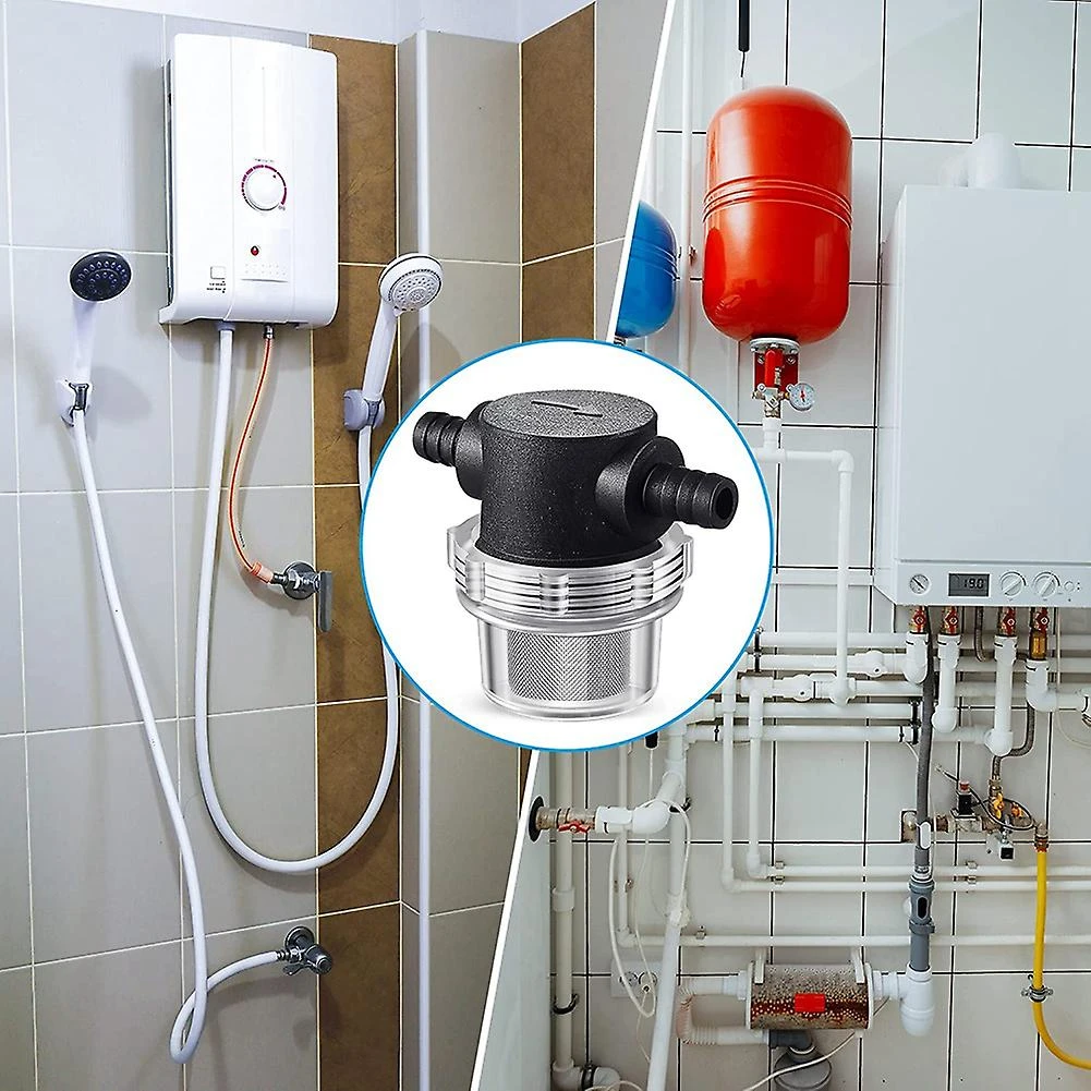 Water Pump Strainer,3/8 Inch Hose Barb In-line Strainer Twist-on Pipe Sprayer Filter Pump 12v Dc 80 - Image 2