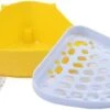 Potty Trainer Corner Litter Box For Hamster Guinea Pig Ferret Gerbil Rats (random Color)