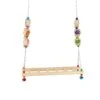 Safe Non-toxic Bird Toys Medium And Large Parrot Swing Suspension Bridge Ladder Chicken Swing Bite