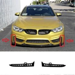 Front Bumper Air Inlet Grille Cover Trim 51118056599 51118056600 For - F80 F82 M3 M4 Accessories