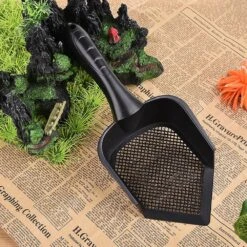 Reptile Terrarium Bedding Substrate Litter Cleaner Corner Scoop