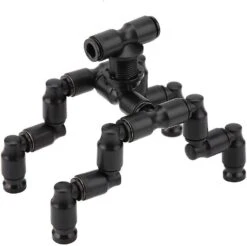 Adjustable Pet Cooling Nozzles Adjustable Black Rainforest Cooling System