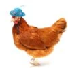 Chicken Feather Top Hat With Adjustable Elastic Chin Strap (simple Style)