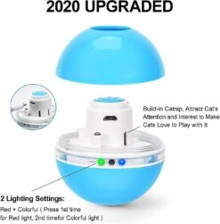 Shxx Dotpet Pet Toy Electric Funny Cat Ball 360 Degree Self Auto Rotating Intelligent Ball Usb Laser Funny Cat Toy Ball A923-30