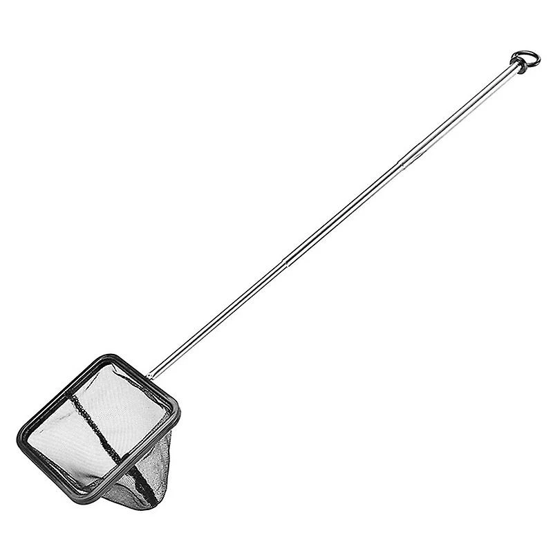Aquarium Fish Net With Extendable Stainless Steel Long Handle, Fine Mesh Fish Net For Fish Tank - Image 2