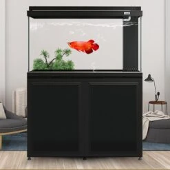 3.9 Inch H Artificial Nut Plant For Rium Tank