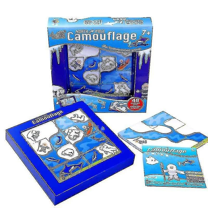Challenges Iq Training Smart Game North Pole Bear Camouflage Thinking Children Puzzle Toy - Image 2