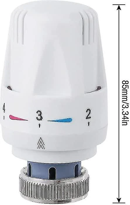 Thermostatic Radiator Valve, Radiator Valve Replacement, M30 X 1.5 Radiator Valve Replacement Head, Trv Thermostat Head Radiator For Home Office - Image 2