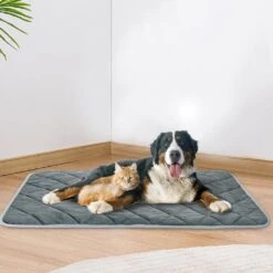 Self Warming Cats Bed Mats Pet House Pad Small Dog Kitten Winter Sleeping Pad M