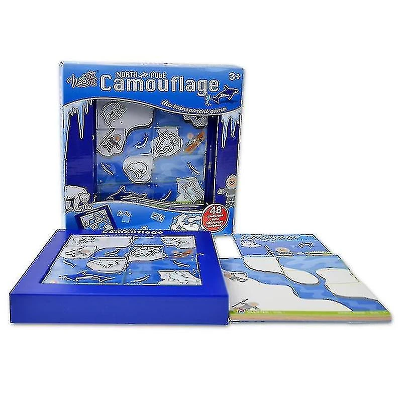 Challenges Iq Training Smart Game North Pole Bear Camouflage Thinking Children Puzzle Toy