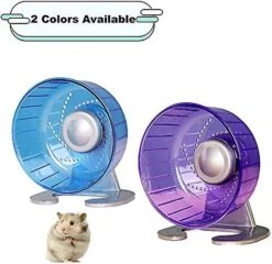 Yoitea Hamster Exercise Wheel 6.7 Inch Silent Running Wheel For Gerbils Chipmunk, Dwarf Hamster, Mouse And Other Small Animals