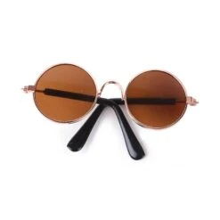 Pet Halloween Costume Set Bat Wings Hat Collar With Bells Decoration & Glasses