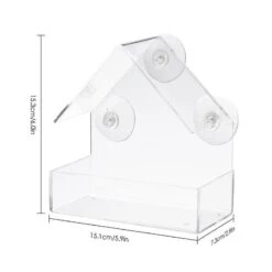 Bird Feeder For Window - Outdoor Window - Bird Automators Black