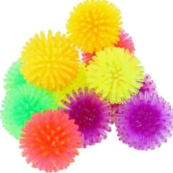 Soft Rubber Spike Ball Color Chew Ball Grab Claw Parrot Parrot Cockatiel
