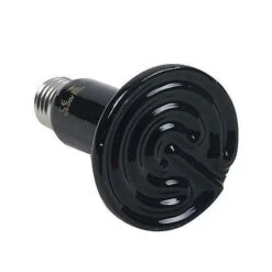 Pet Reptile Far Infrared Ceramic Heating Lamp Heat Emitter Light Bulb(100w)