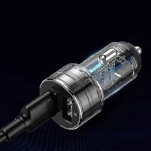 Baseus Two-in-one Cigarette Lighter With Vehicle-mounted Charging Function Car Charger - Image 2