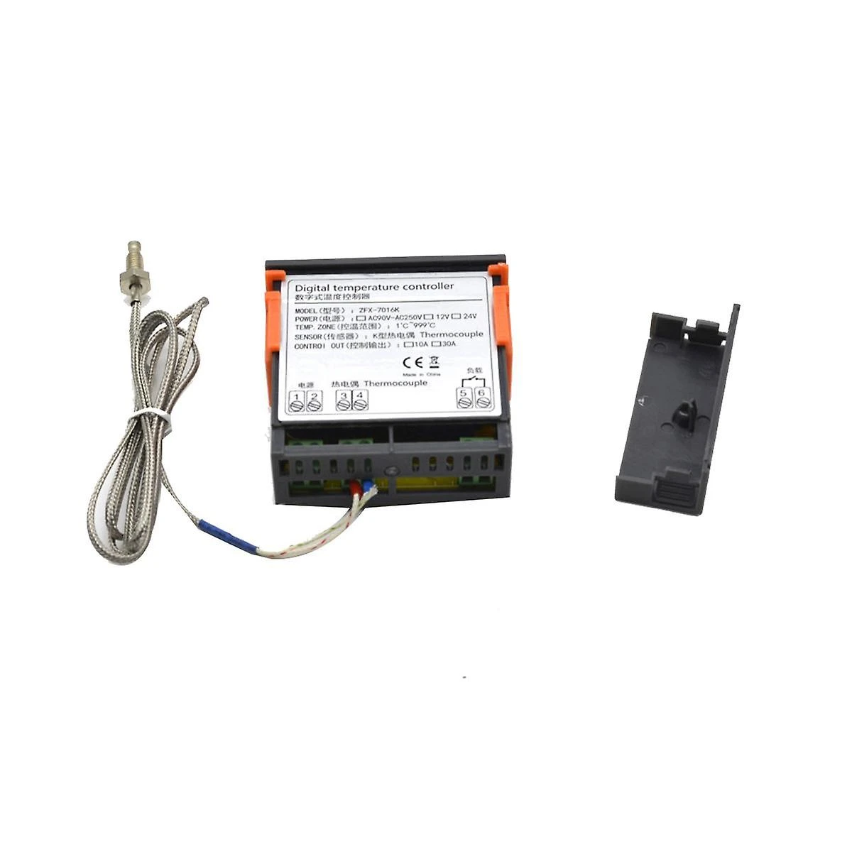 Zfx-7016k Intelligent High Temperature Controller Digital Thermostat Regulator 999 Degree Oven Cont - Image 5