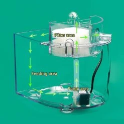 Acrylic Desktop Fish For Tank Portable Fish Bowls Transparent Mini Aquarium