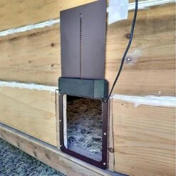 2022new Automatic Chicken Coop Door Full Aluminum Door Light Sensing Chicken Coop Door Coop Door Mul