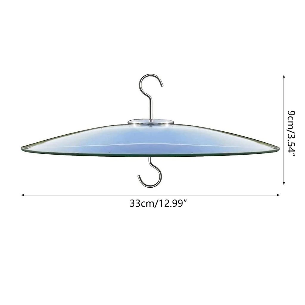 Weather Dome For Hanging Bird Feeders Small Bird Houses Cover Guard 13 Inch