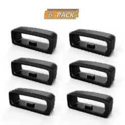 6 Pcs Rubber Fastener Ring Safety Ring Replacement For Garmin Fenix5/fenix5 Plus( 22mm)