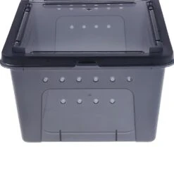 Pet Reptile Spider Breeding Box Transport Case Feeding Hatching Tank H4