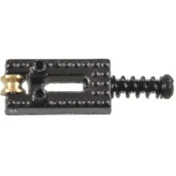 6 Roller Bridge Tremolo Saddles With Wrench For Fender Strat Tele Electric Guitar Black