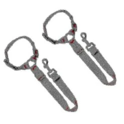 4 Packs Dog Cat Safety Belt Strap Car Headrest Restraint Adjustable Nylon Fabric Dog Restraints Veh