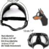 Large Dog Uv Sunglasses, Windproof, Snowproof, Dustproof/smoggy Pet Goggles, Soft Frame