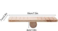Swing Seesaw Toy For Pet Hamster Wooden Chewing Climbing Pet Cage Accessories For Chinchilla Ferret Rodents Small Animals