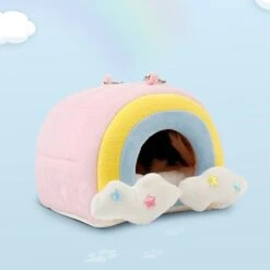 Small Animal Warm Bed House Hideout For Sugar Glider Dwarf Hamster Ferret